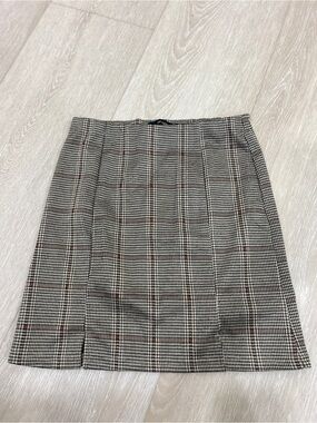 Plaid Skirt